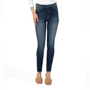 Kut From The Kloth Mia High Rise Fab Ab Toothpick Skinny Jean Size 0